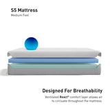 S5 LS Medium Firm Mattress