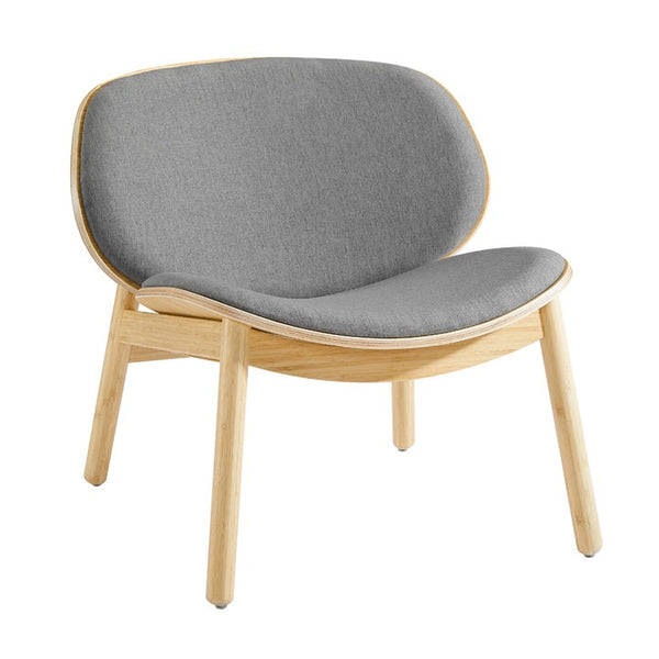KONMARI X 【Danish Chairs】 2 REFINISHED REUPHOLSTERED Danish MCM Angled Arm Chairs