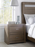 Modern Loft 2 Drawer Nightstand