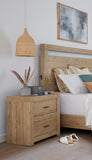 Modern Loft 2 Drawer Nightstand