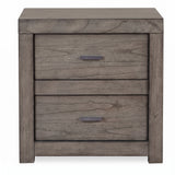 Modern Loft 2 Drawer Nightstand