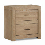 Modern Loft 2 Drawer Nightstand